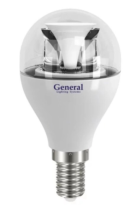 Лампа 7Вт 4500К светодиодная GLDE-G45С-7-230-E14-4500 6264 от компании ИП Набока В.М. - фото 1