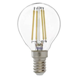 Лампа GLDEN-G45S-12-230-E14-2700 1/10/100 661009