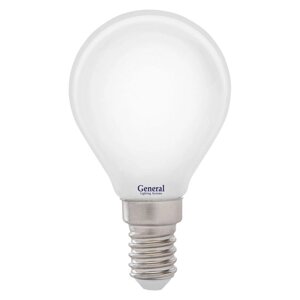 Лампа GLDEN-G45S-M-8-230-E14-6500 1/10/100
