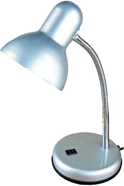 Лампа настольная UT-708С Е27 60W серебро на подставке Уютель ##от компании## Уютель - ##фото## 1
