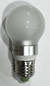 Лампа светодиодная G50 7Вт 500Лм E27 360° матовое стекло 6000К