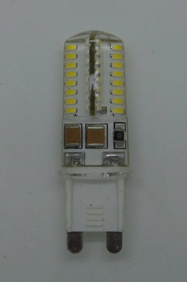 Лампа светодиодная G9 220В 5Вт 350Лм 4000К силикон Уютель от компании Уютель - фото 1