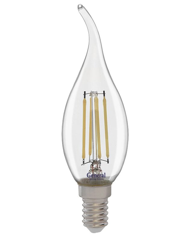 Лампа светодиодная GLDEN-CWS-6-230-E14-4500 647000 от компании Уютель - фото 1