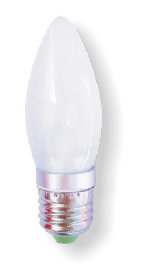 Лампа светодиодная свеча 7Вт 600Лм E27 6000К Candle Уютель от компании ИП Набока В.М. - фото 1