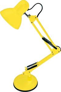 Светильник GTL-041 желтый высота 60см шнур 1,2 основание+струбцина 2в1 800141