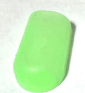 Заглушка 8х16мм зеленый для неона силикон