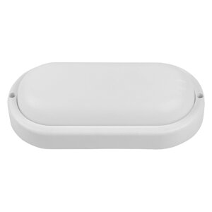 Светильник светодиодный ЖКХ 15Вт 230В 4000К IP65 овал Genera GCF-15BT-IP65-O-4