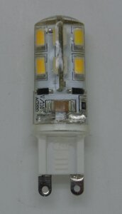 Лампа светодиодная G9 220В 6Вт 550Лм 3300К силикон Уютель в Ростовской области от компании Уютель