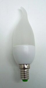 Лампа светодиодная Candle Flame 3,5Вт E14 310Лм 6000К Уютель в Ростовской области от компании Уютель