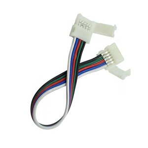 Коннектор RGBW с проводом 20 см для светодиодных лент 10мм GSC10-RGBW-SS-IP20 520910