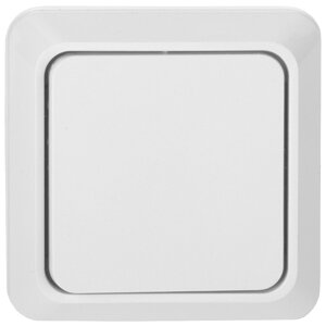 Выключатель 1-кл. открытой установки IP20 10А, белый "Альфа" General 477000