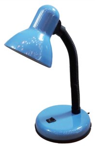Лампа настольная UT-208А Е27 60W синяя на металлической подставке шнур 1,5м Уютель