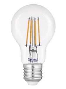 Лампа 10Вт 4500К 920Лм GLDEN-A60S-10-230-E27-4500 филамент 645800 в Ростовской области от компании ИП Набока В.М.