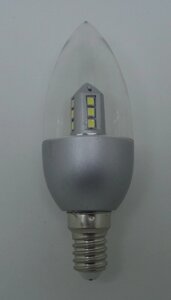 Лампа светодиодная Candle 4Вт E14 350Лм 6000К D0408 Уютель