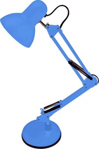 Светильник GTL-040 синий высота 60см шнур 1,2 основание+струбцина 2в1 800140