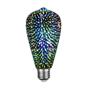 Лампа GLDEN-ST64S-3D-8-230-E27-2700 661412