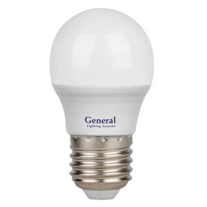 Лампа 20Вт 6500К 1270Лм E27 GLDEN-G45F-20-230-E27-6500 led шарик матовый 661487