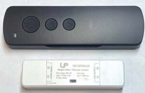 Диммер N12-B Nano 10A Black для светодиодных лент 5-24в радио в Ростовской области от компании ИП Набока В.М.