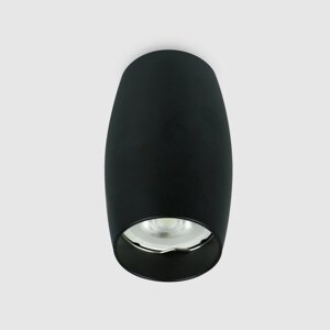 Спот Бочонок черный прямой верх GWL-GU10-M-IP20 D65хH110мм 661849 в Ростовской области от компании ИП Набока В.М.