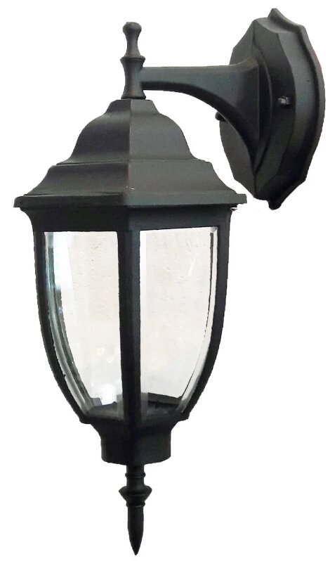 Светильник 8182 Женева черный S садово-парковый настенный Е27 от компании ИП Набока В.М. - фото 1