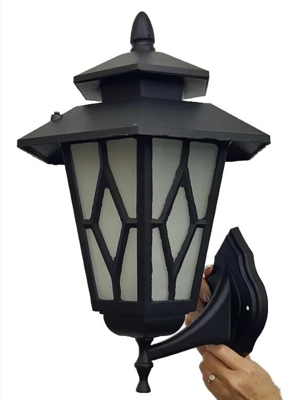 Светильник 9221 Бонн садово-парковый Black настенный черный от компании ИП Набока В.М. - фото 1