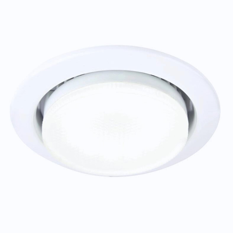 Светильник GCL-10GX53-H18-13-W точечный встраиваемый белый 10шт в упак без лампы 689120 от компании ИП Набока В.М. - фото 1