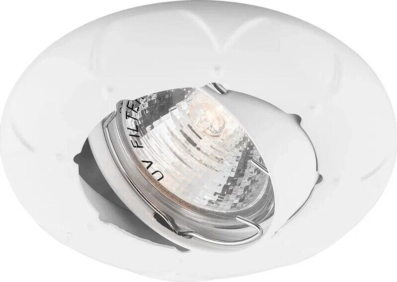 Светильник потолочный DL6022 MR16 G5.3 белый поворотный Feron 28957 от компании ИП Набока В.М. - фото 1
