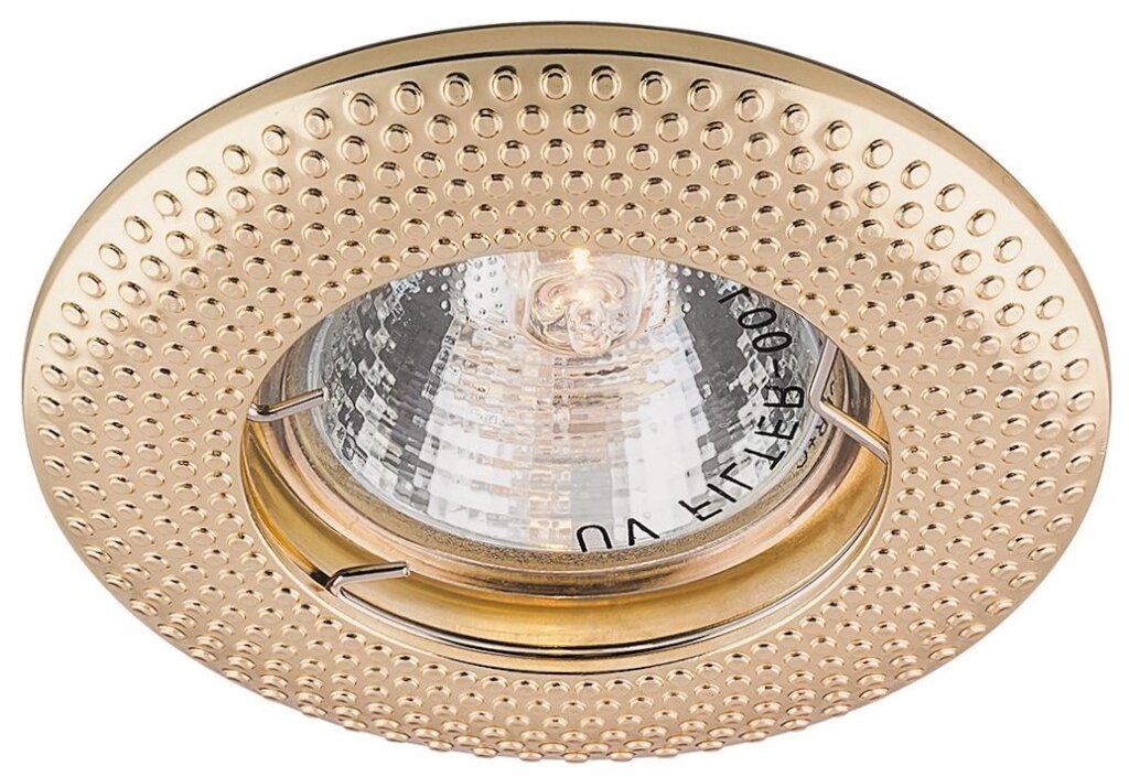 Светильник потолочный DL6042 MR16 G5.3 золото Feron 28955 от компании ИП Набока В.М. - фото 1