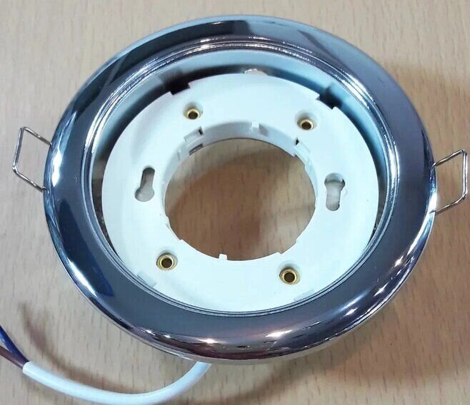 Светильник потолочный точечный встраиваемый UTLED GX53-001 CHROME хром от компании ИП Набока В.М. - фото 1