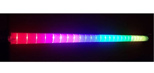SLE200412-05RGB Светильник потолочный Хром/Белый LED 1*140W RGB 10W 3000-6000K