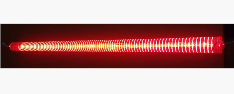 Светильник Tube 8W Red 1 метр светодиодный для украшения фасадов красный от компании ИП Набока В.М. - фото 1