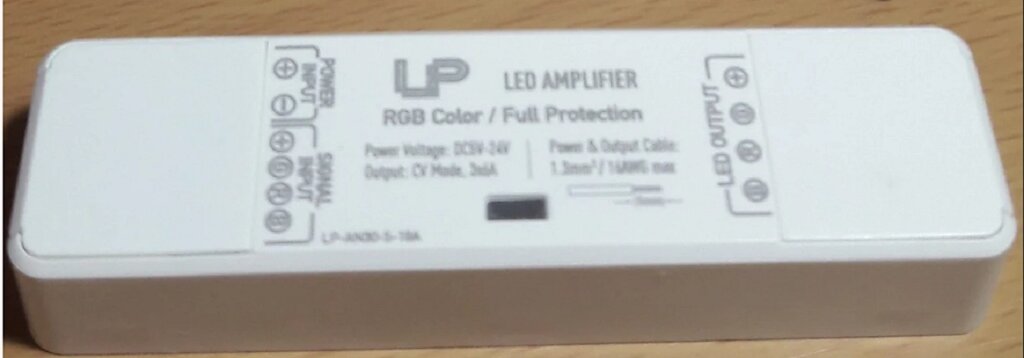 Усилитель 18A RGB AN30 Nano для светодиодной ленты от компании ИП Набока В.М. - фото 1