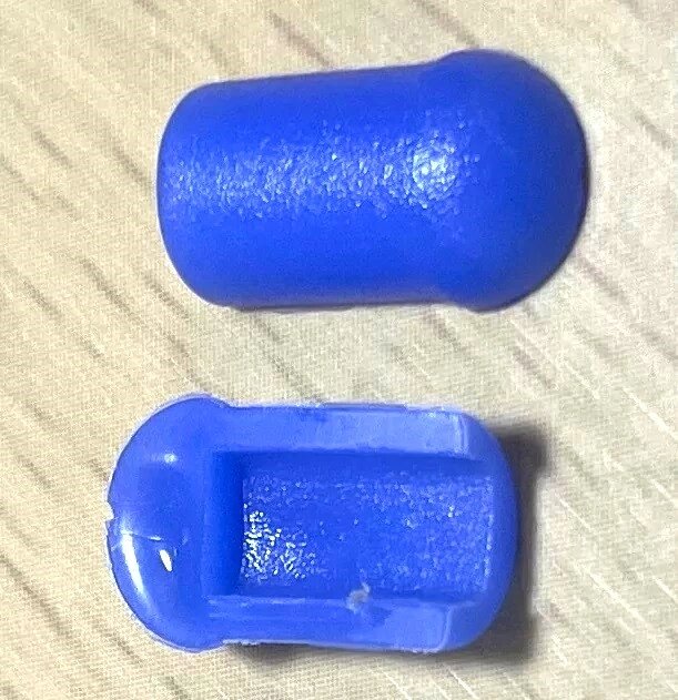 Заглушка 8х16мм голубая для неона ПВХ от компании ИП Набока В.М. - фото 1