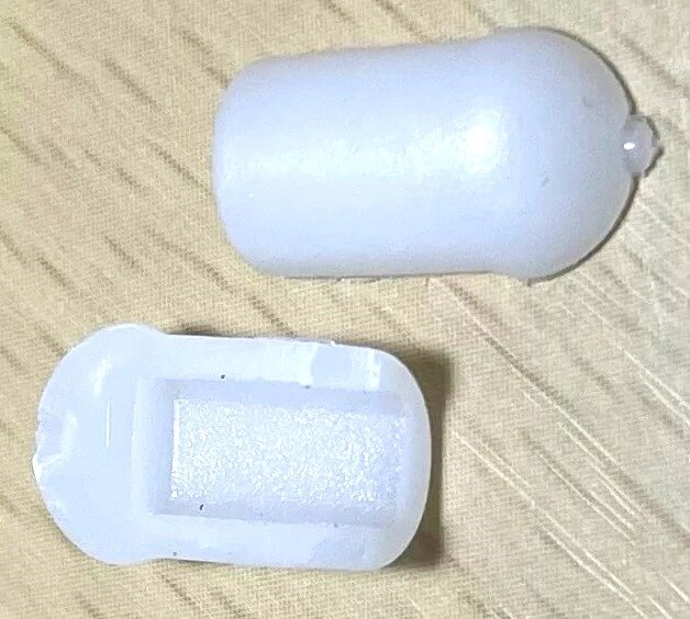 Заглушка 8х16мм холодная белая для неона ПВХ от компании ИП Набока В.М. - фото 1