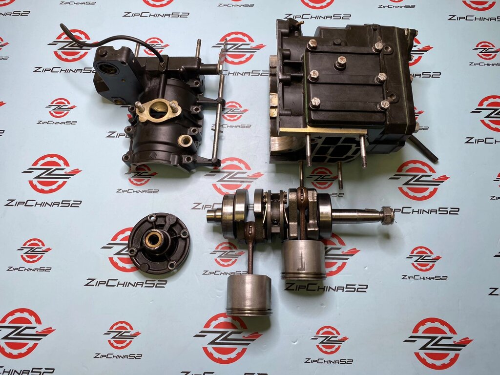 Двигатель (мотоголовка) Zongshen -Selva 9,9-15 от компании Zipchina52 - фото 1