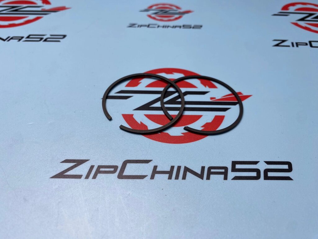 Кольцо поршневое (пара) для  Zongshen T3BMS (46мм.) от компании Zipchina52 - фото 1
