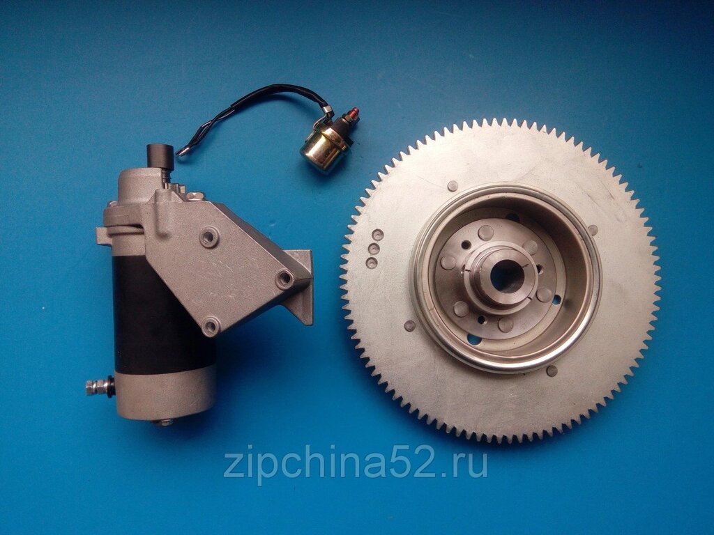 Комплект электрозапуска для самостоятельной установки Yamaha 25-30 от компании Zipchina52 - фото 1