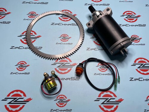 Комплект электрозапуска Yamaha 35-40 (венец) (573185319) купить с