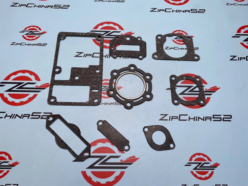 Комплект прокладок для лодочного мотора Troll 2.5HP от компании Zipchina52 - фото 1