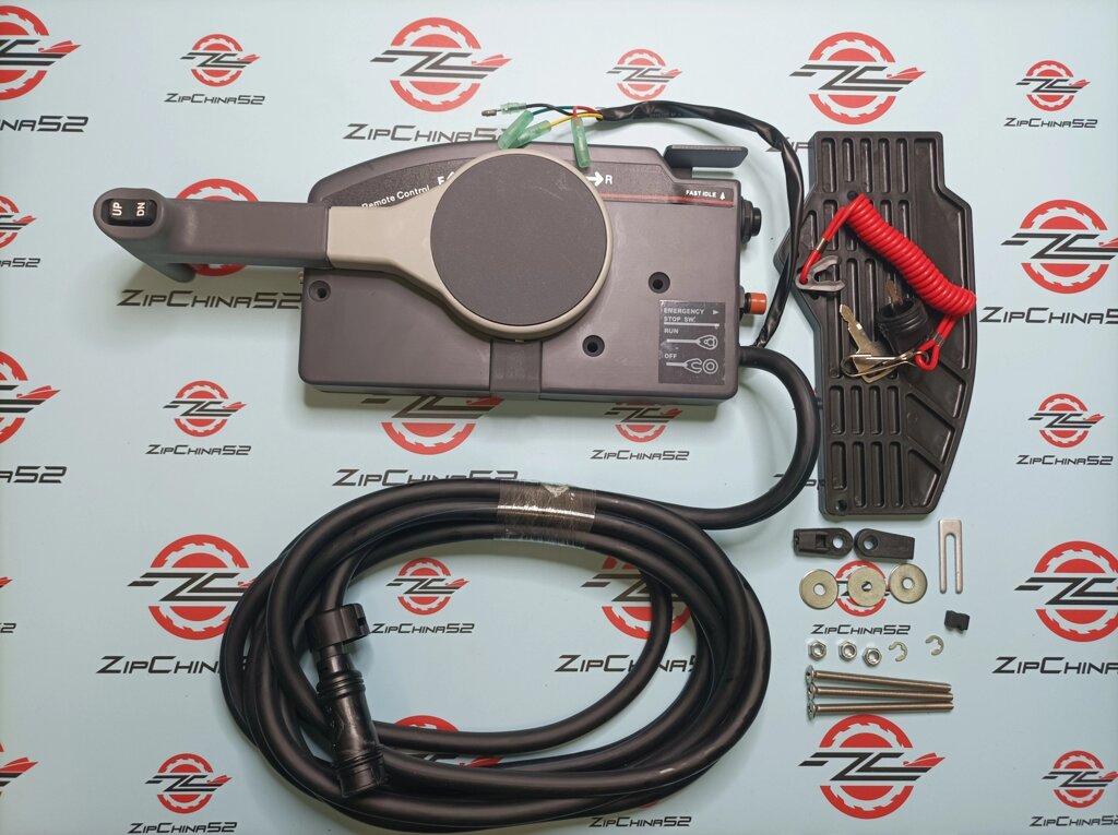 Контроллер газ реверс 703 Pull (тянущий) 10pin с кнопкой гидроподъема. от компании Zipchina52 - фото 1