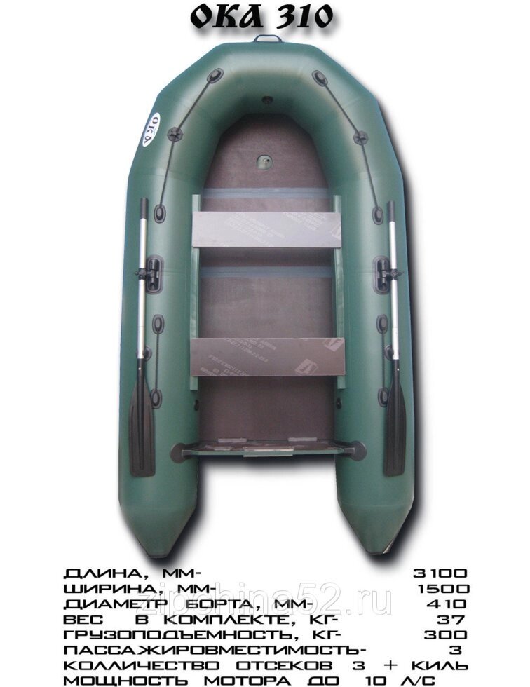 Лодка Ока 310 от компании Zipchina52 - фото 1