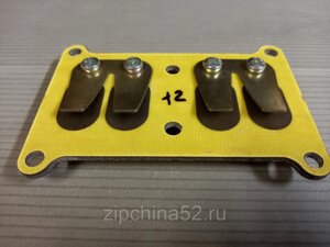 Перегородка в сборе с клапанами  для лодочного мотора Ветерок-12 в Нижегородской области от компании Zipchina52