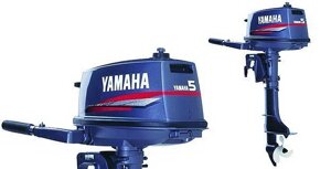 Запчасти двигателя и надводной части мотора Yamaha 4-5 л.с. (двухтактные)
