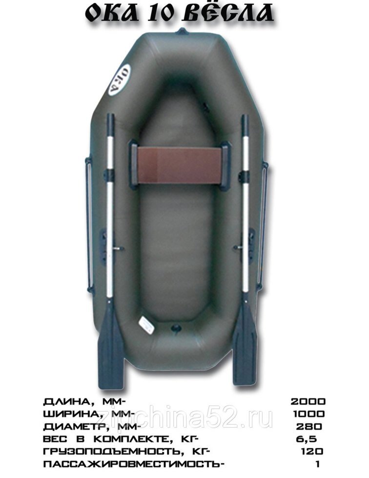 Лодка Ока 10 (весла) - гарантия
