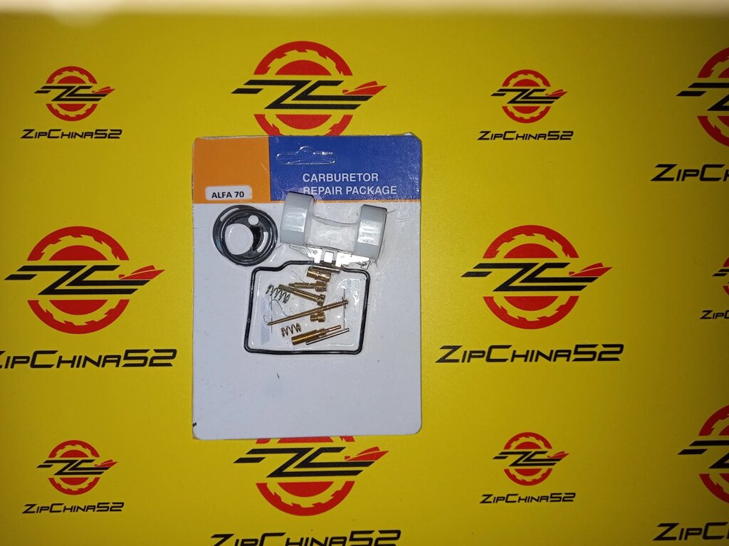 Ремкомплект карбюратора PZ19 мопед ALPHA от компании Zipchina52 - фото 1