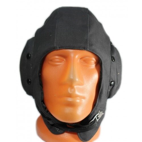 Шлем Авиатехника черного цвета от компании ООО Гарнизон - фото 1