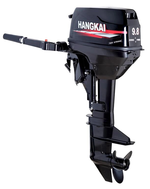 Лодочный мотор Hangkai (Ханкай), мощностью 9,8 л. с. Самый легкий в своем классе. С гарантией! от компании Магазин «Калининская Усадьба» - фото 1