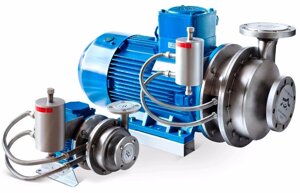Насос химический ХМ 1,5/15К55А-0,55/2 (двойное торцевое) Q=1,5м3/час H=15м