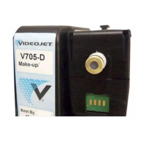 Растворитель для принтера Videojet  в картридже V705 А-D с чипом-идентификатором 750 мл от компании Mondial Pack - фото 1