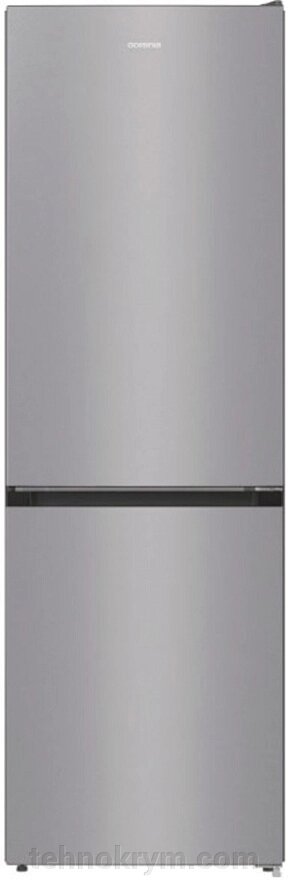 Двухкамерный холодильник Gorenje  NRK6191ES4, NoFrost, серебристый от компании Интернет-магазин "Технокрым" по продаже телевизоров и бытовой техники - фото 1